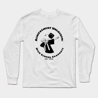 Achievement Unlocked High School Graduate Long Sleeve T-Shirt